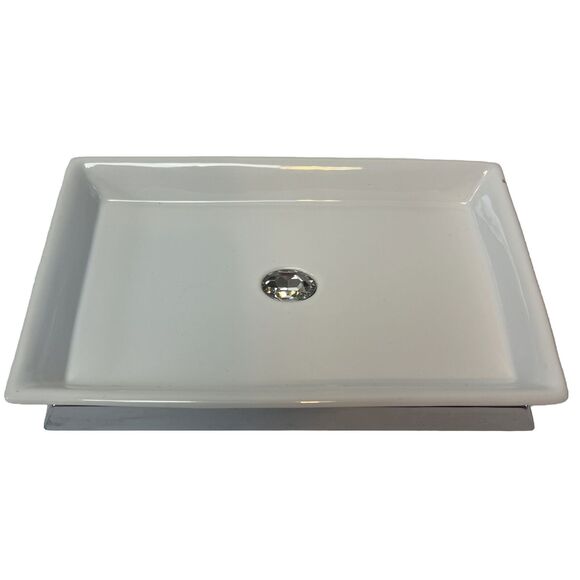 Vanity Tray Jewelry Cosmetic Organizer - Picture 2 of 7